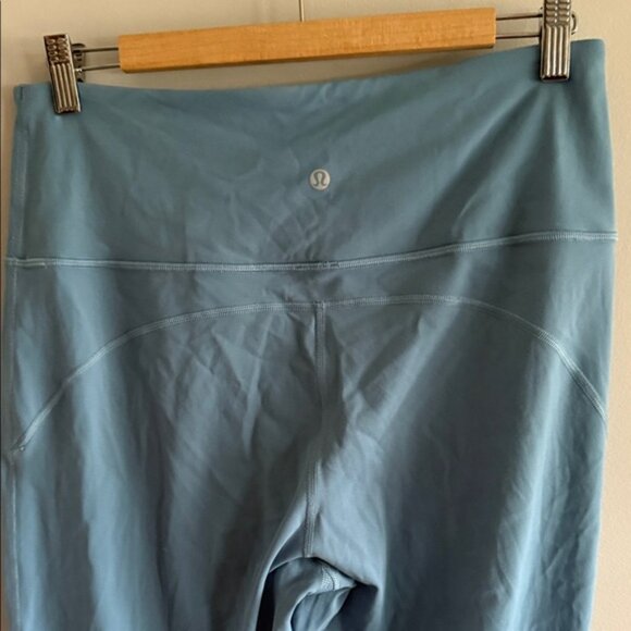 Lululemon Groove Super-High-Rise Flared Pant – Size 12 (Blue) - Picture 3 of 4